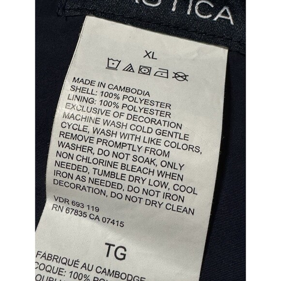 Nautica Navy/Blue Swim Trunks Men’s Size XL NWOT - Picture 10 of 11